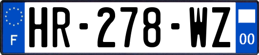 HR-278-WZ