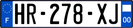 HR-278-XJ