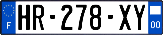 HR-278-XY