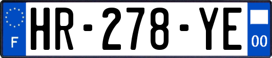 HR-278-YE