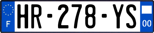 HR-278-YS