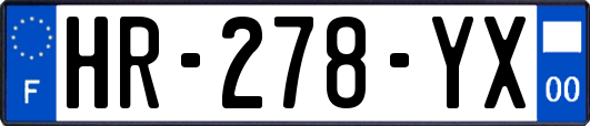 HR-278-YX