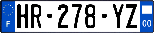HR-278-YZ