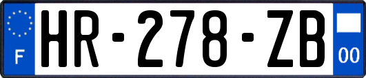 HR-278-ZB