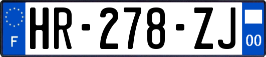 HR-278-ZJ