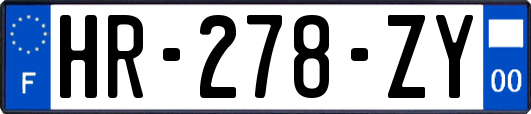 HR-278-ZY