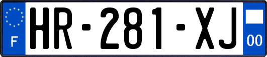 HR-281-XJ