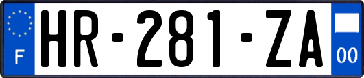 HR-281-ZA