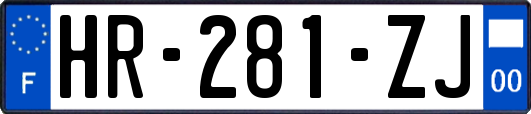HR-281-ZJ