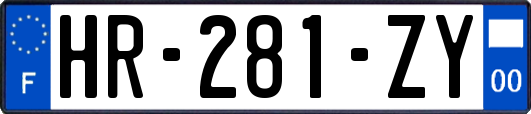 HR-281-ZY