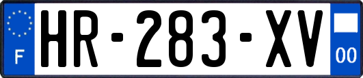 HR-283-XV