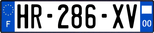HR-286-XV