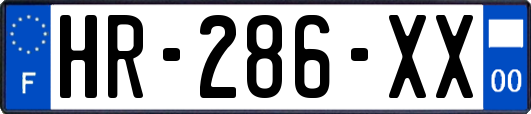 HR-286-XX