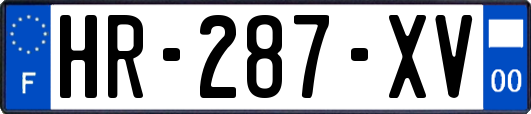 HR-287-XV