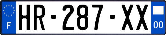HR-287-XX