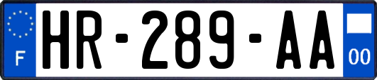 HR-289-AA