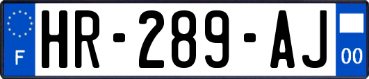 HR-289-AJ