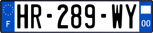 HR-289-WY