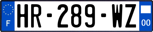 HR-289-WZ