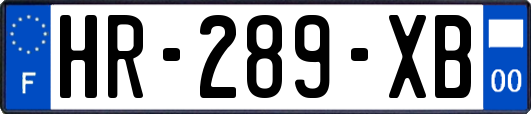 HR-289-XB
