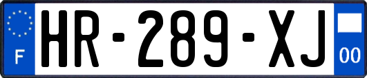 HR-289-XJ
