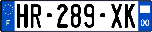 HR-289-XK