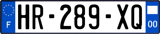 HR-289-XQ
