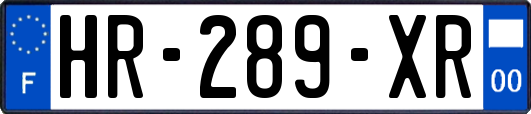 HR-289-XR