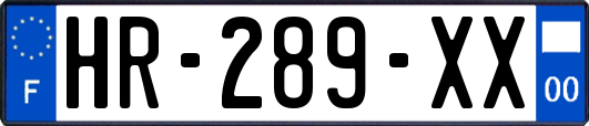 HR-289-XX