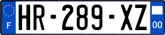 HR-289-XZ
