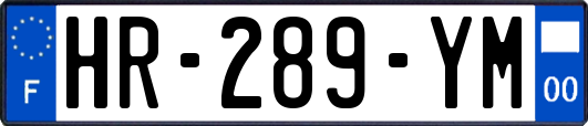 HR-289-YM