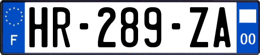 HR-289-ZA