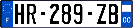 HR-289-ZB