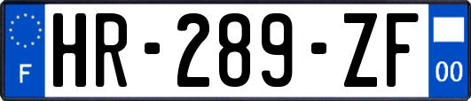 HR-289-ZF