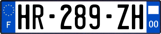 HR-289-ZH