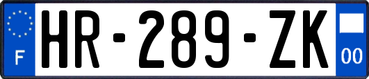HR-289-ZK