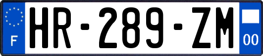 HR-289-ZM