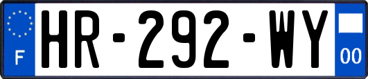 HR-292-WY