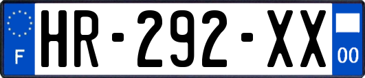 HR-292-XX