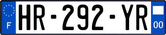 HR-292-YR