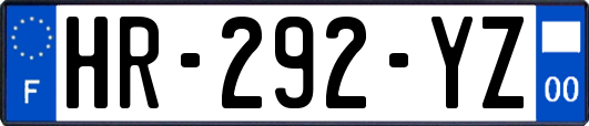 HR-292-YZ