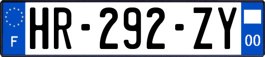 HR-292-ZY