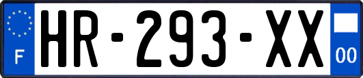 HR-293-XX