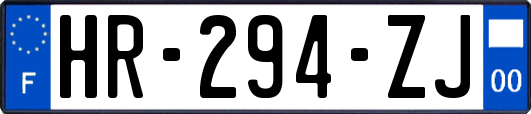 HR-294-ZJ