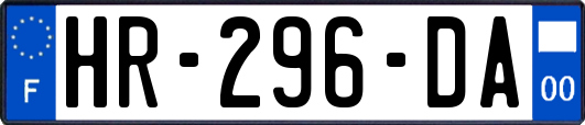 HR-296-DA