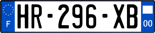 HR-296-XB