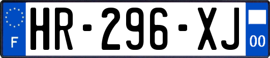 HR-296-XJ