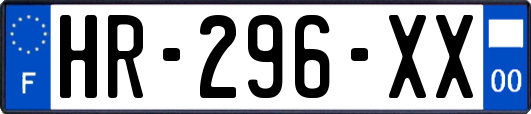 HR-296-XX