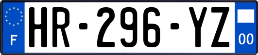 HR-296-YZ