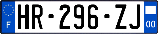 HR-296-ZJ